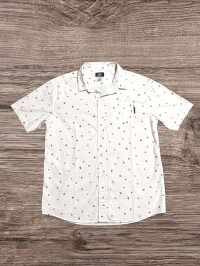 VINTAGE Odd Future OFWGKTA All-Over Donut Print Button Up Shirt | Y2K Streetwear
